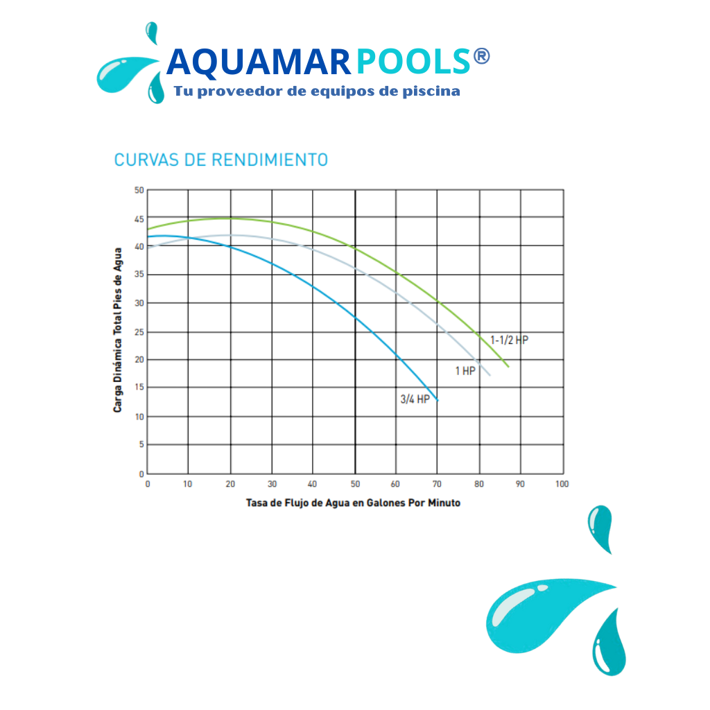 Bomba Pentair para Piscina de 0.75Hp