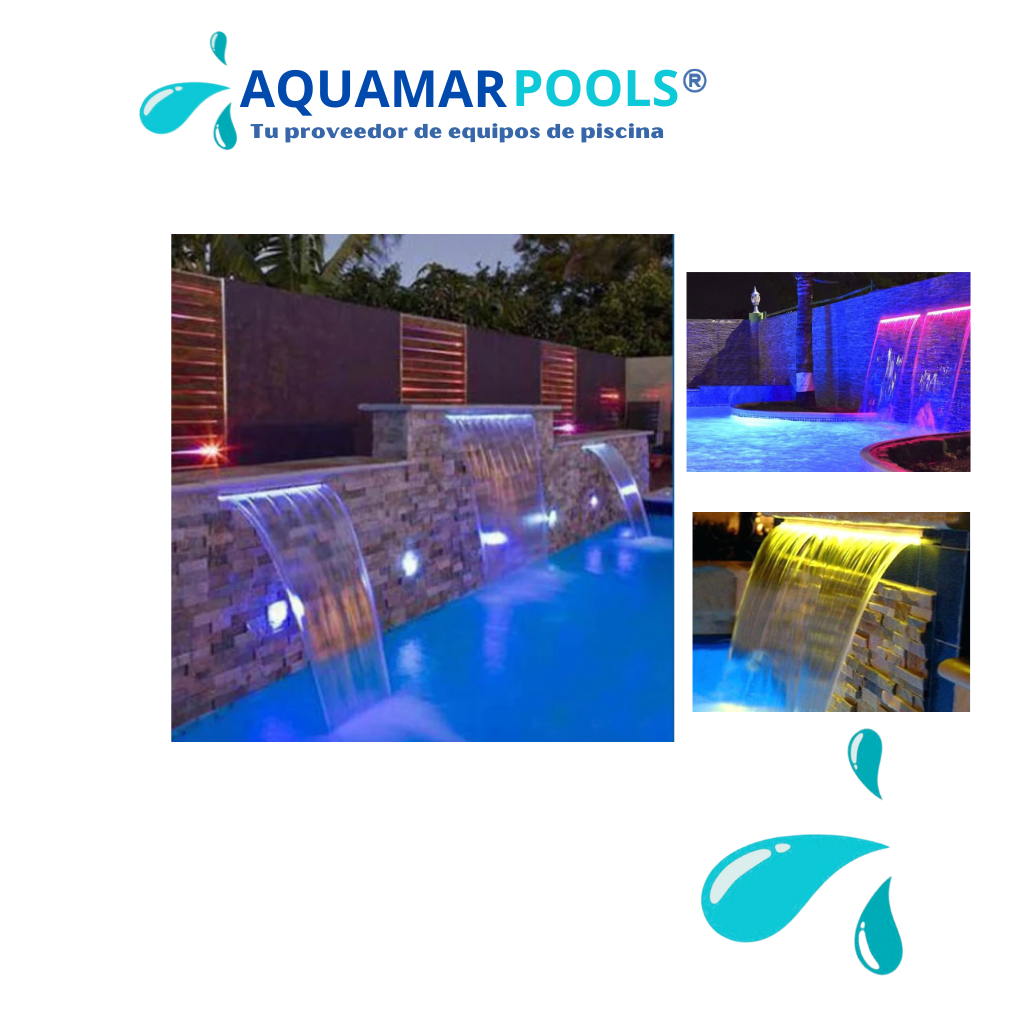 Cascadas para piscina