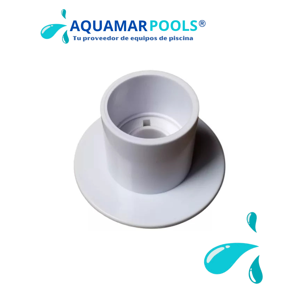 Boquilla para piscina con base integrada